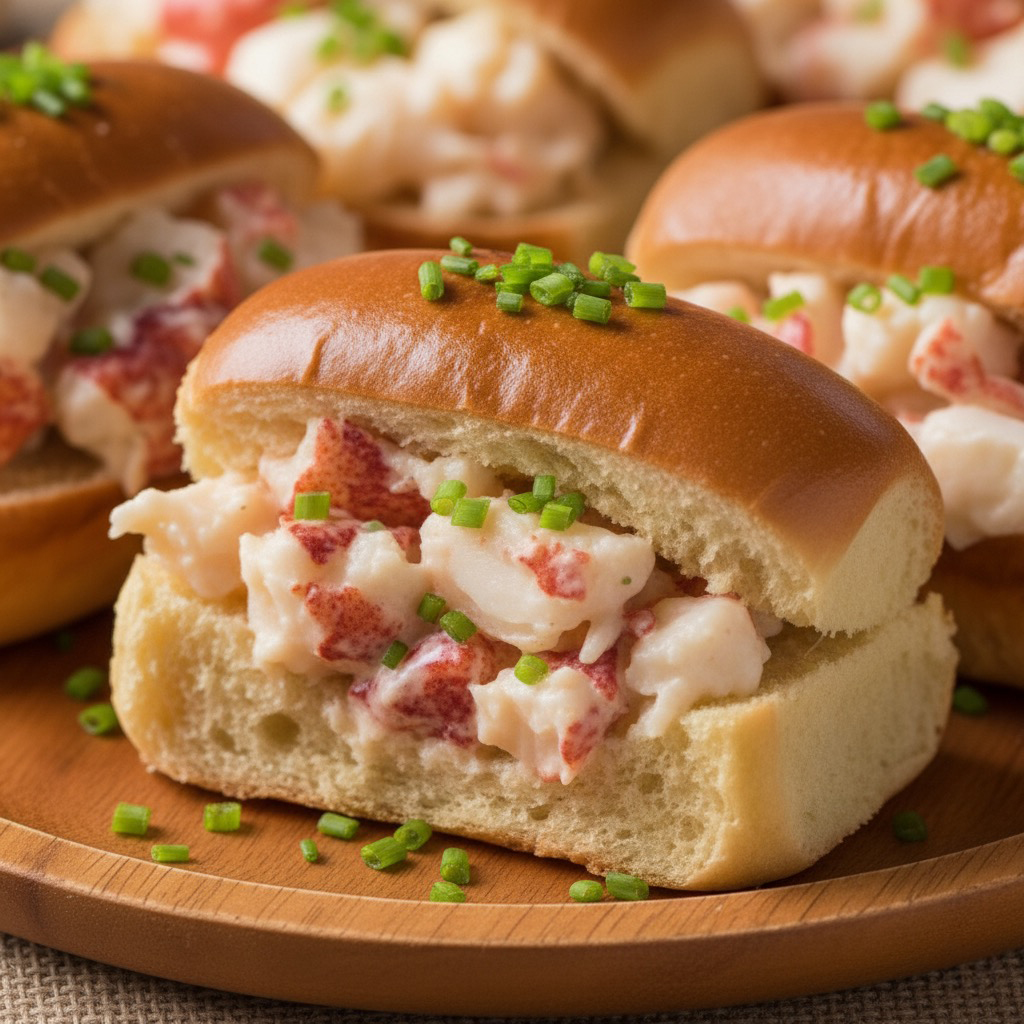 Mini Lobster Rolls with King’s Hawaiian Bread: The Party App Everyone Will Love